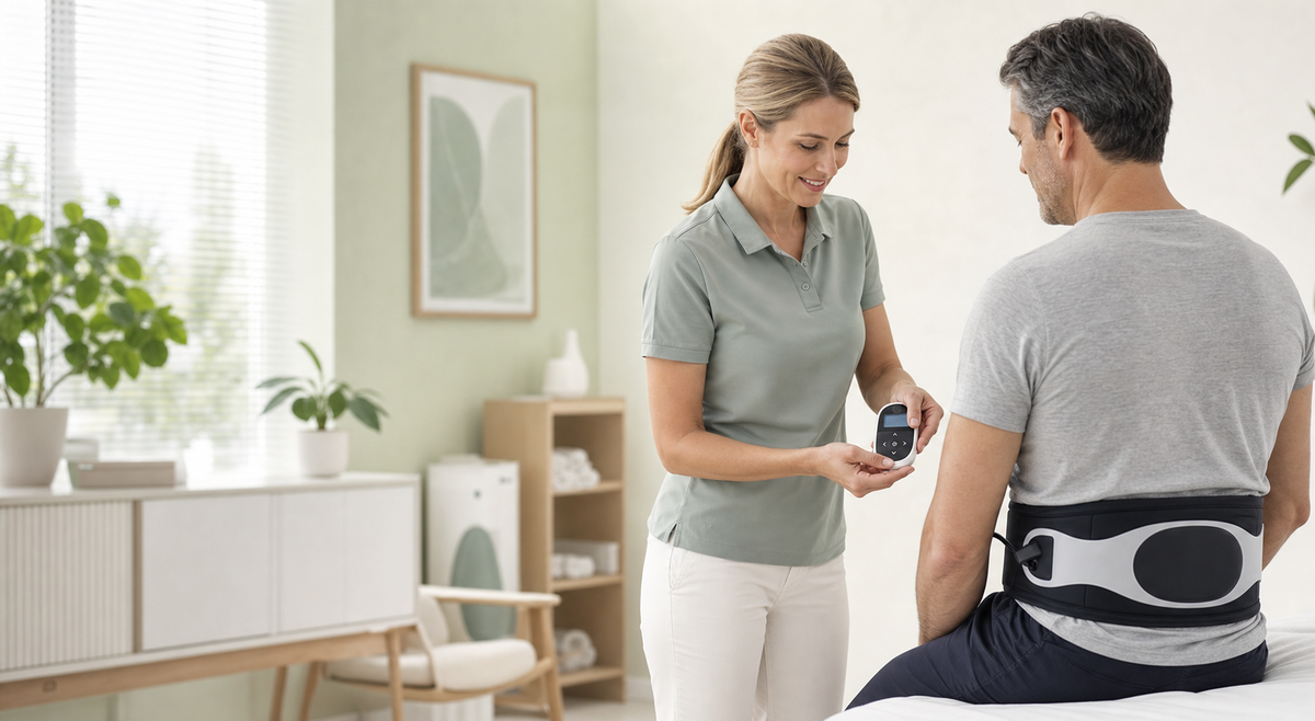 Orthopulse treatment for back at home