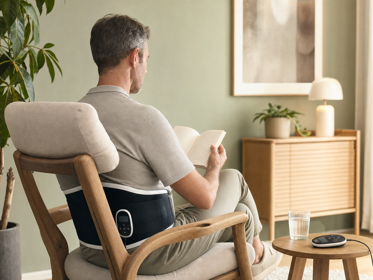 Ryggbehandling hemma med Orthopulse